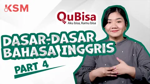 Belajar Dasar-Dasar Bahasa Inggris Bagian 4