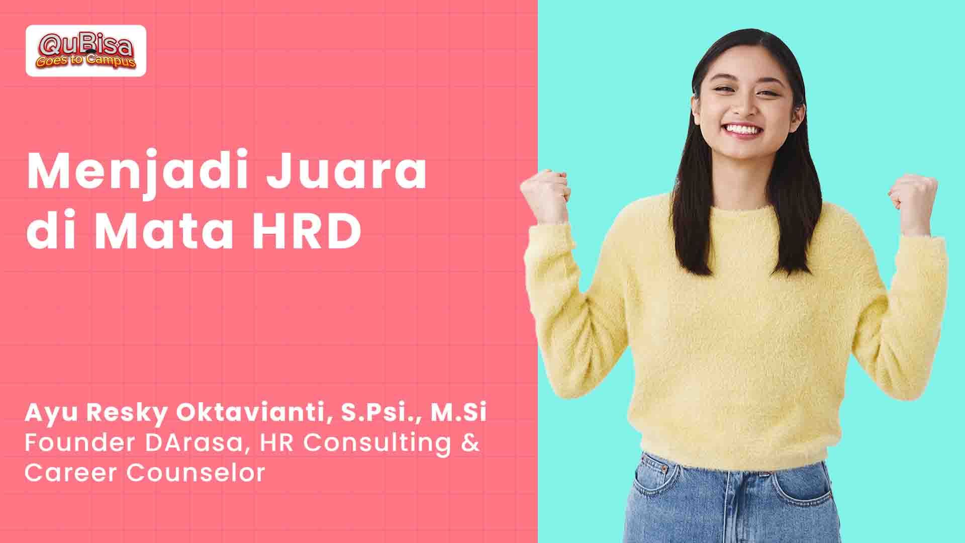 Menjadi Juara di Mata HRD