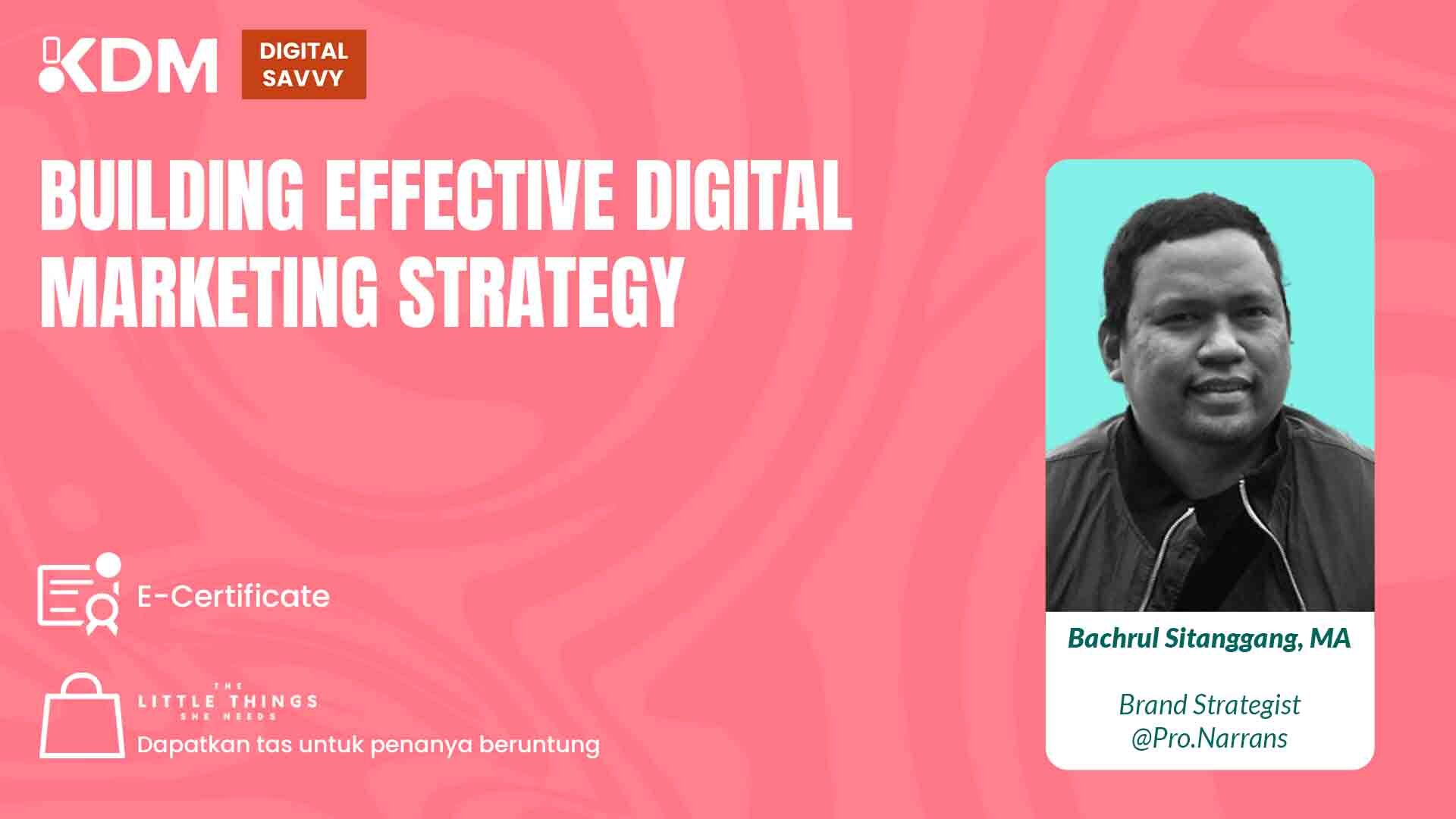 Building Effective Digital Marketing Strategy