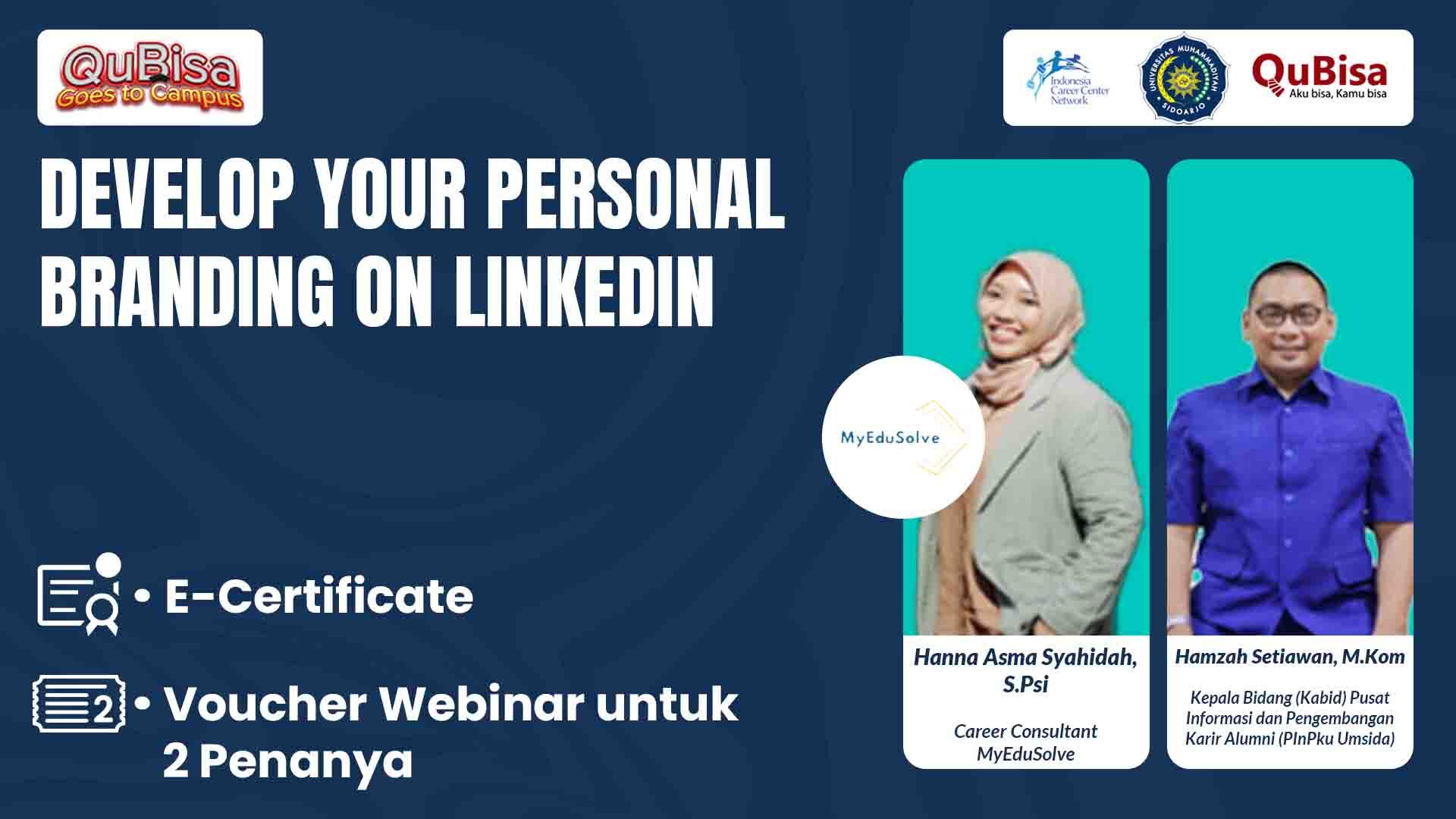 Develop Your Personal Branding on LinkedIn