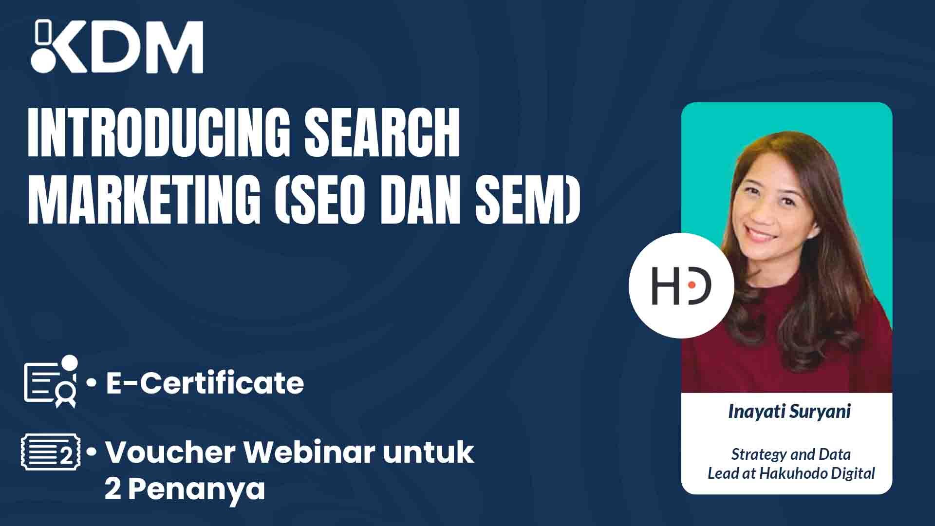 Introducing Search Marketing (SEO dan SEM)