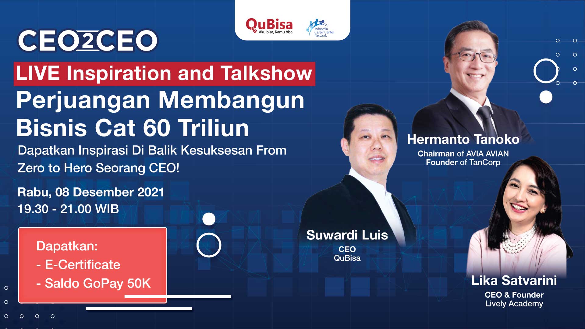 CEO to CEO Talk : Perjuangan Membangun Bisnis Cat 60 Triliun